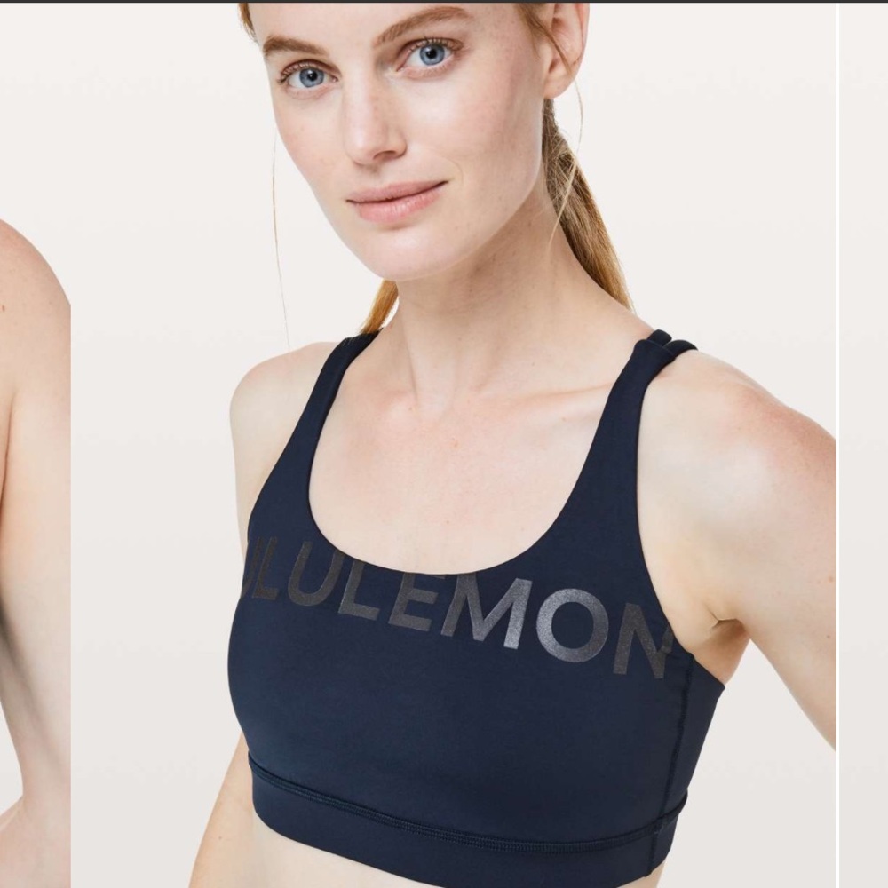 Lululemon Energy Bra 20 Year Collection in True Navy Limited Edition